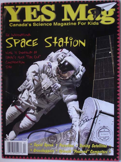 # mir500 Flown Canadian space magazine YES # mir500 Flown Canadian space magazine YES